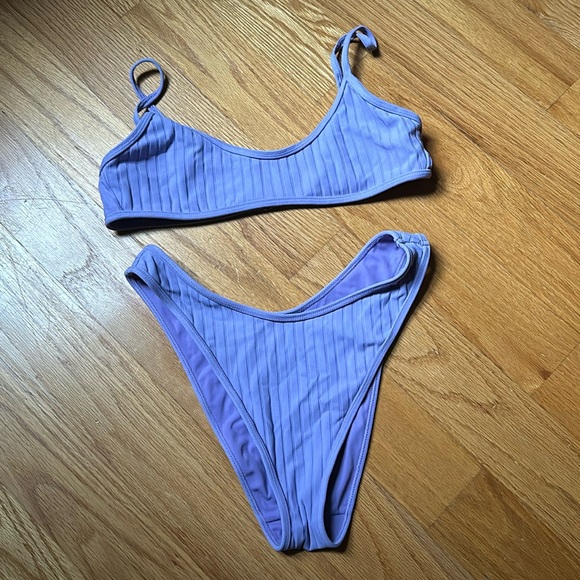 PACSUN Ribbed Bikini - Picture 1 of 2